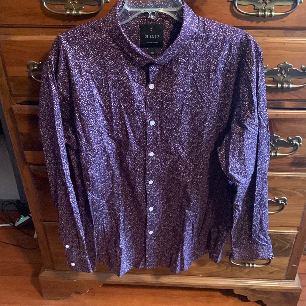 Men’s 01. Algo long sleeve button down